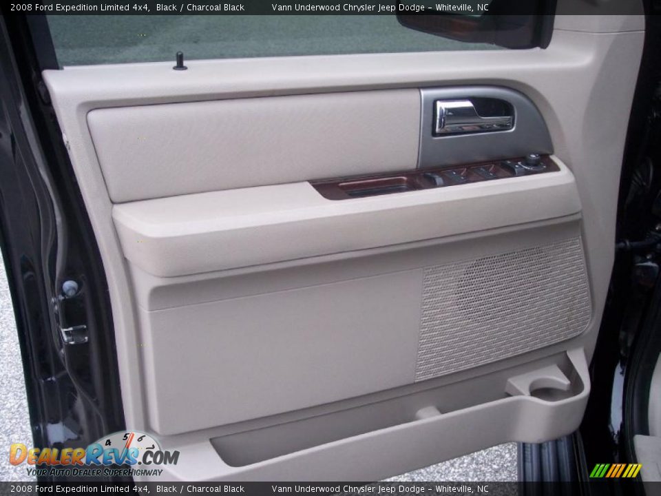 2008 Ford Expedition Limited 4x4 Black / Charcoal Black Photo #23