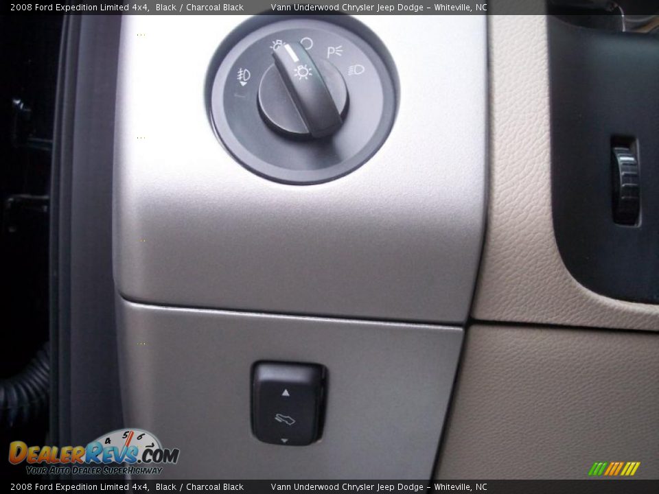 2008 Ford Expedition Limited 4x4 Black / Charcoal Black Photo #24