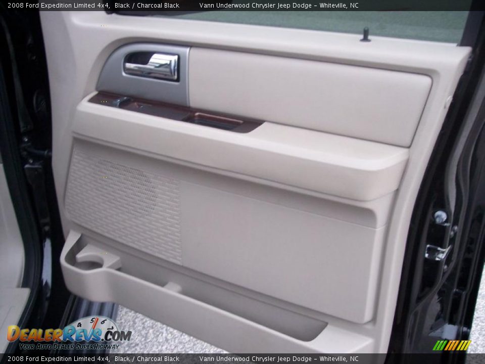 Charcoal Black Interior - 2008 Ford Expedition Limited 4x4 Photo #30