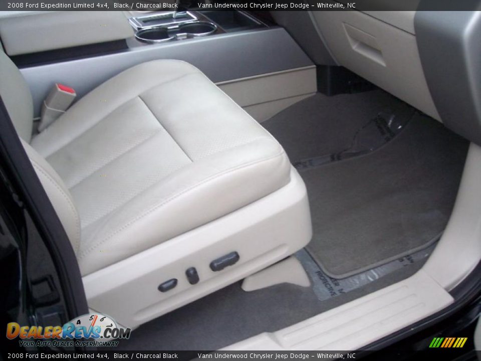 2008 Ford Expedition Limited 4x4 Black / Charcoal Black Photo #31