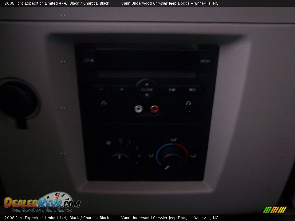2008 Ford Expedition Limited 4x4 Black / Charcoal Black Photo #34