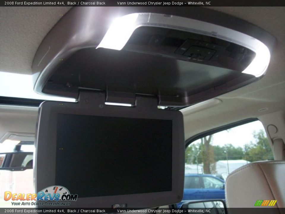 2008 Ford Expedition Limited 4x4 Black / Charcoal Black Photo #35