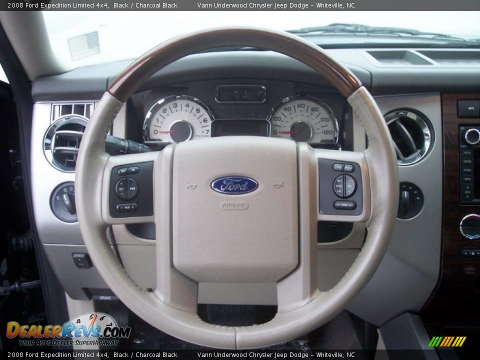 2008 Ford Expedition Limited 4x4 Steering Wheel Photo #36
