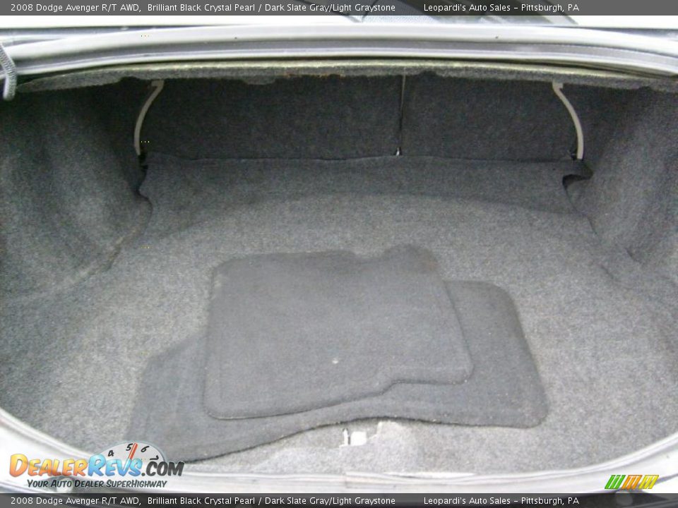 2008 Dodge Avenger R/T AWD Trunk Photo #17