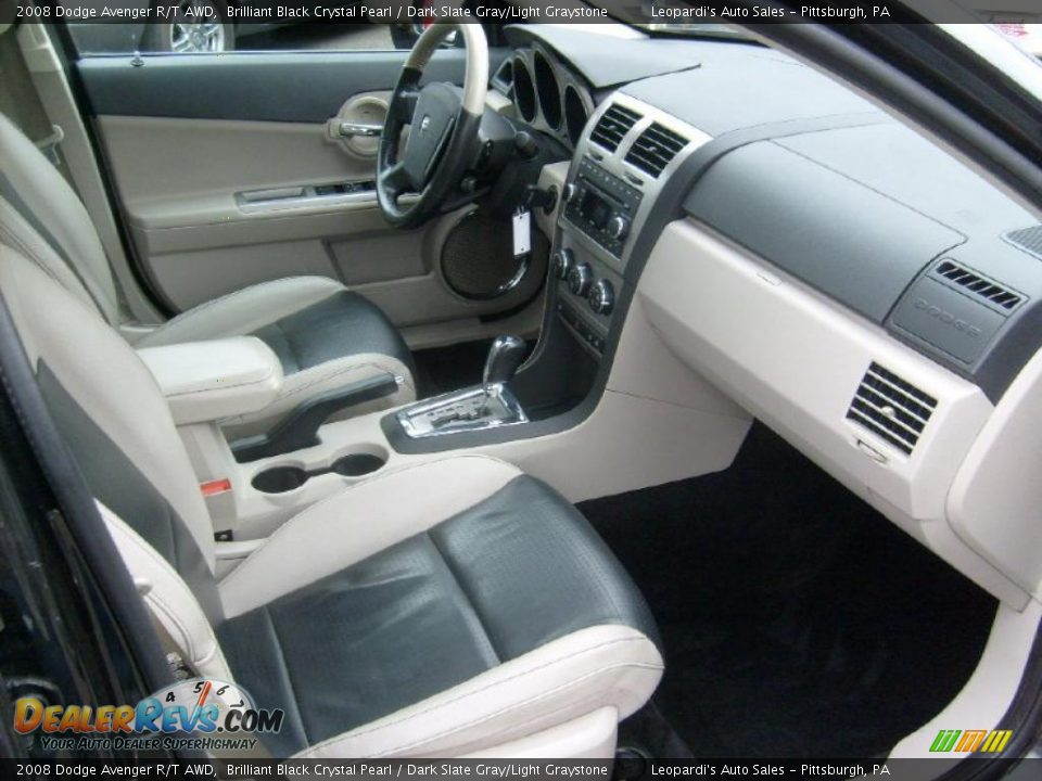 Dashboard of 2008 Dodge Avenger R/T AWD Photo #19