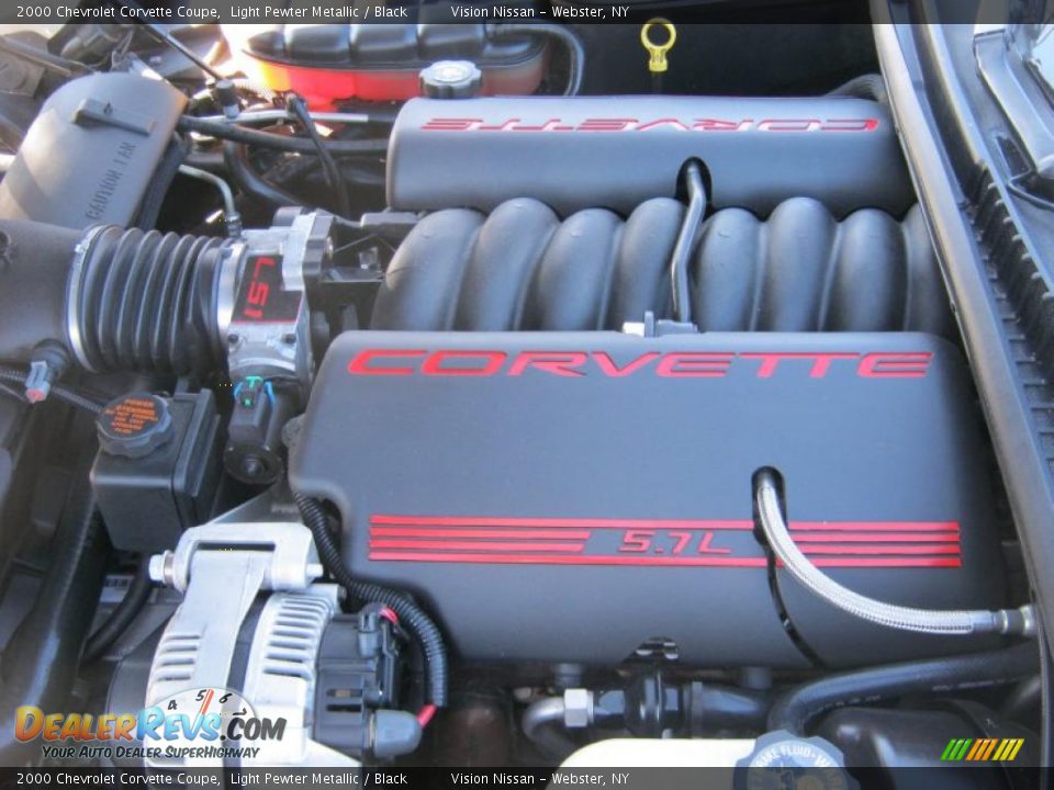 2000 Chevrolet Corvette Coupe 5.7 Liter OHV 16 Valve LS1 V8 Engine Photo #7