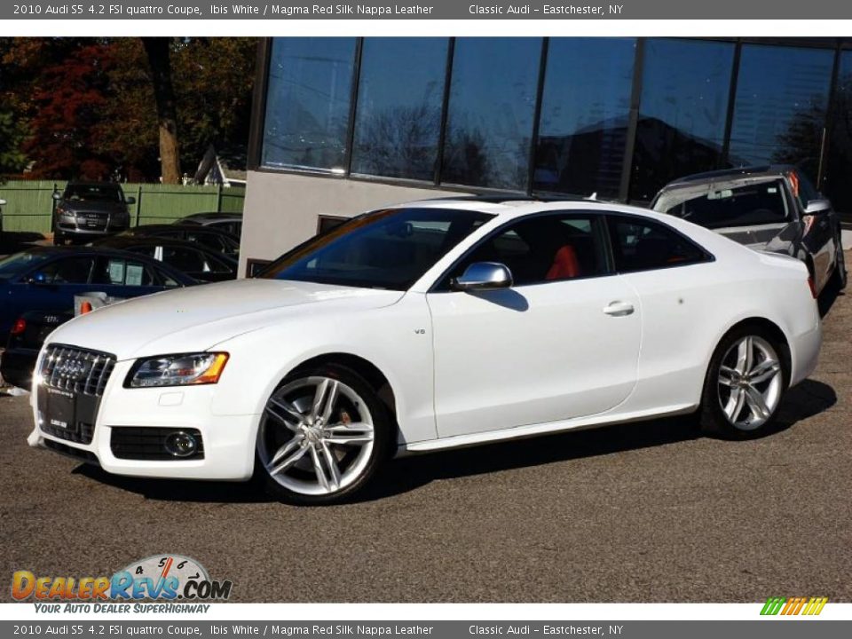 Front 3/4 View of 2010 Audi S5 4.2 FSI quattro Coupe Photo #2