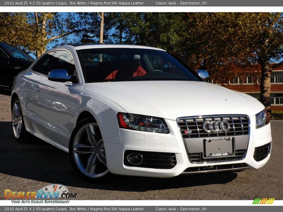 Ibis White 2010 Audi S5 4.2 FSI quattro Coupe Photo #7