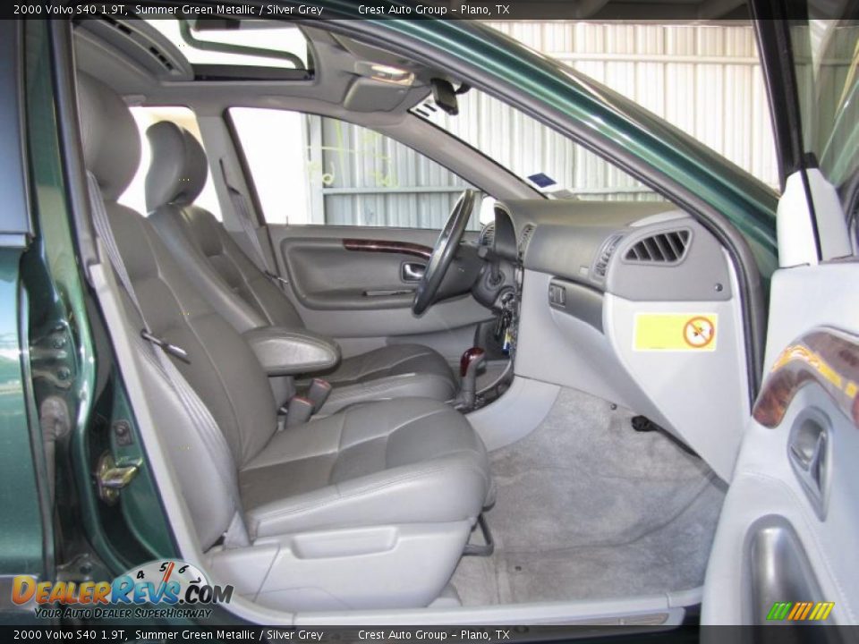 Silver Grey Interior - 2000 Volvo S40 1.9T Photo #9