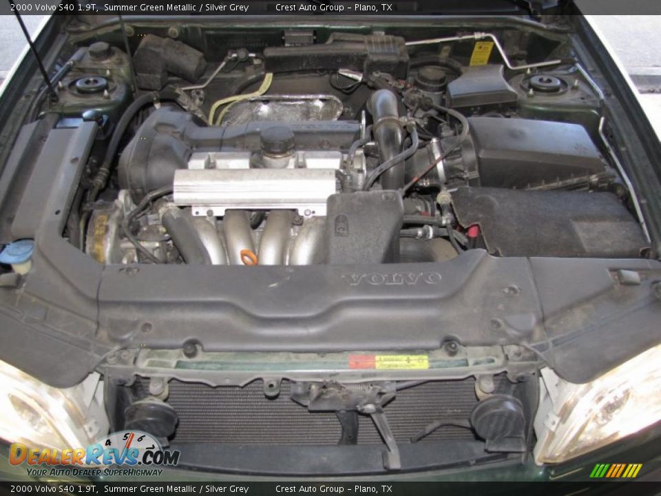 2000 Volvo S40 1.9T 1.9 Liter Turbocharged DOHC 16-Valve 4 Cylinder Engine Photo #18