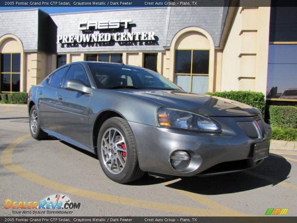 2005 Pontiac Grand Prix GTP Sedan Graystone Metallic / Dark Pewter Photo #1