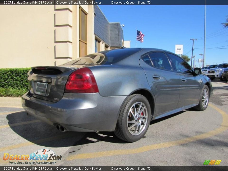 Graystone Metallic 2005 Pontiac Grand Prix GTP Sedan Photo #6