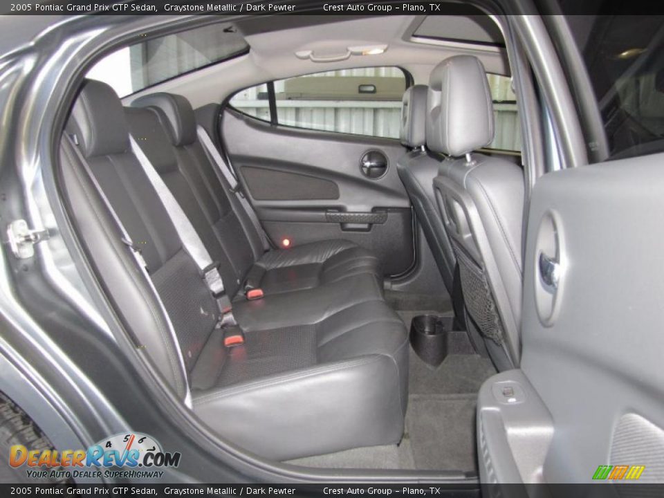 Dark Pewter Interior - 2005 Pontiac Grand Prix GTP Sedan Photo #10