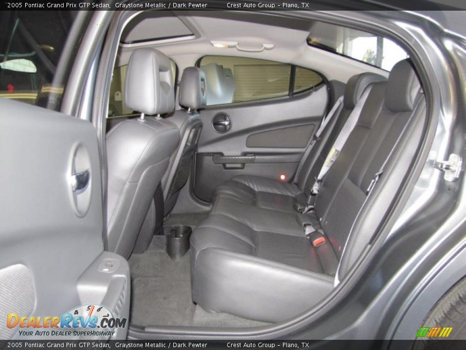 Dark Pewter Interior - 2005 Pontiac Grand Prix GTP Sedan Photo #11