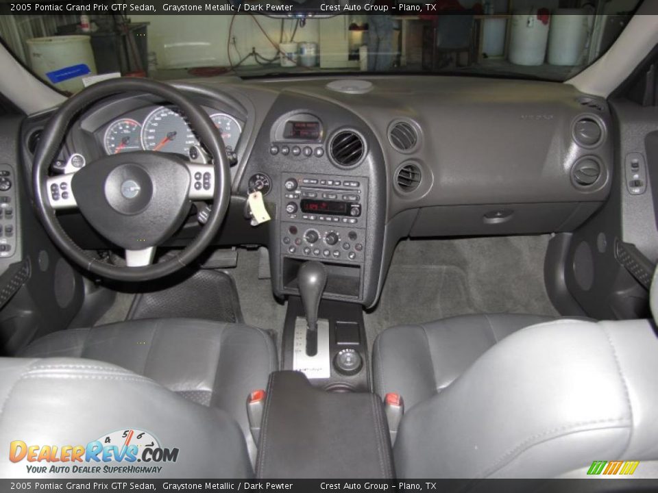 Dark Pewter Interior 2005 Pontiac Grand Prix Gtp Sedan