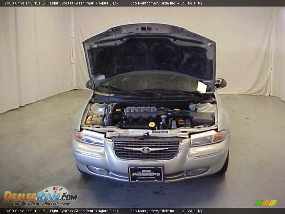 2000 Chrysler Cirrus LXi Light Cypress Green Pearl / Agate Black Photo #4