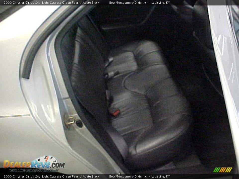 2000 Chrysler Cirrus LXi Light Cypress Green Pearl / Agate Black Photo #11