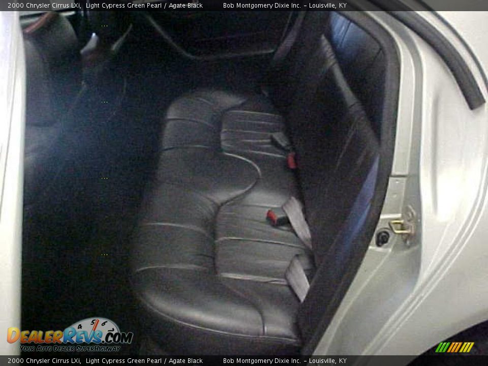 2000 Chrysler Cirrus LXi Light Cypress Green Pearl / Agate Black Photo #15