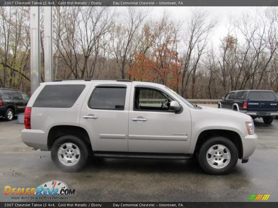 2007 Chevrolet Tahoe LS 4x4 Gold Mist Metallic / Ebony Photo #5