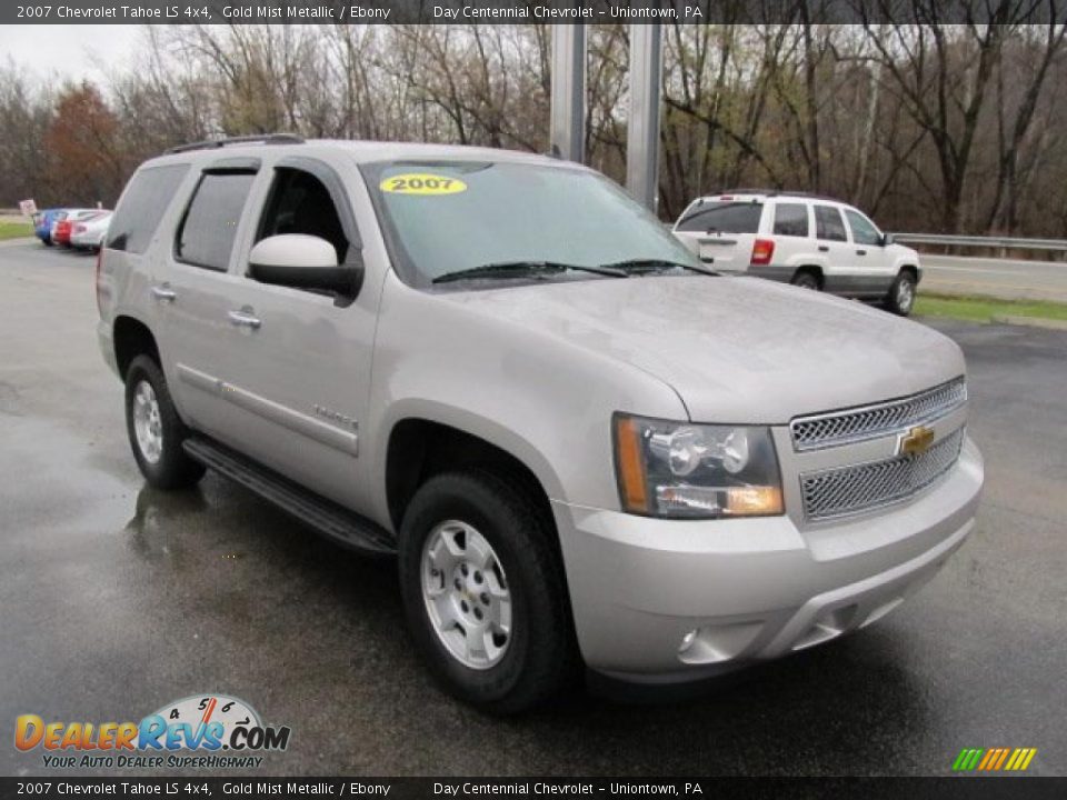 2007 Chevrolet Tahoe LS 4x4 Gold Mist Metallic / Ebony Photo #6