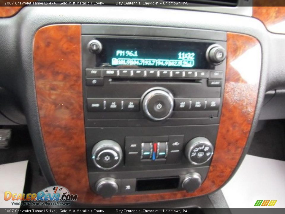 2007 Chevrolet Tahoe LS 4x4 Gold Mist Metallic / Ebony Photo #11