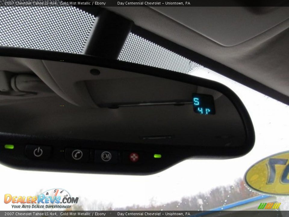 2007 Chevrolet Tahoe LS 4x4 Gold Mist Metallic / Ebony Photo #12