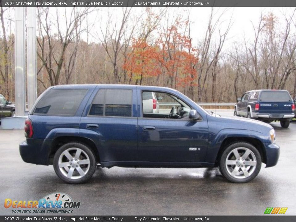 2007 Chevrolet TrailBlazer SS 4x4 Imperial Blue Metallic / Ebony Photo #5
