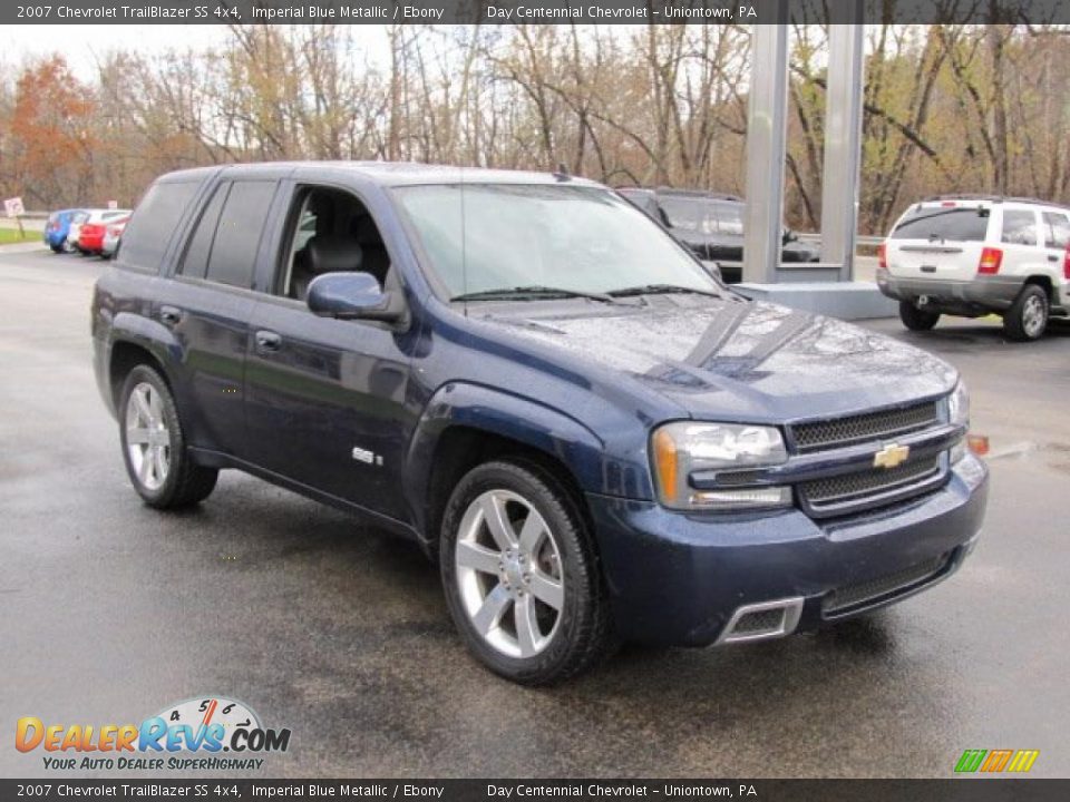 2007 Chevrolet TrailBlazer SS 4x4 Imperial Blue Metallic / Ebony Photo #6