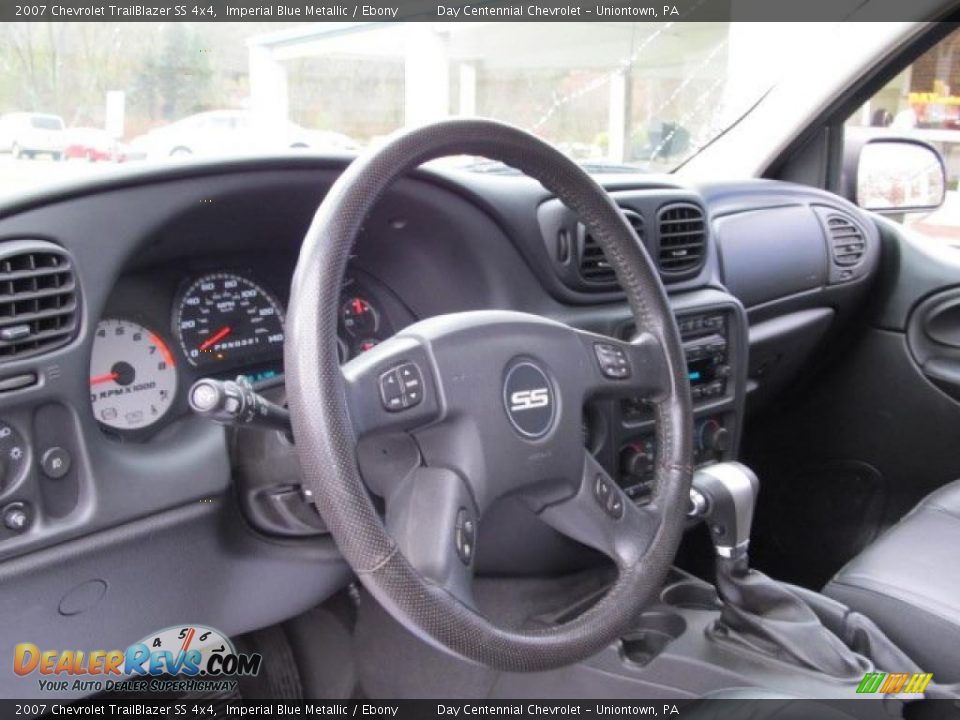 2007 Chevrolet TrailBlazer SS 4x4 Imperial Blue Metallic / Ebony Photo #7