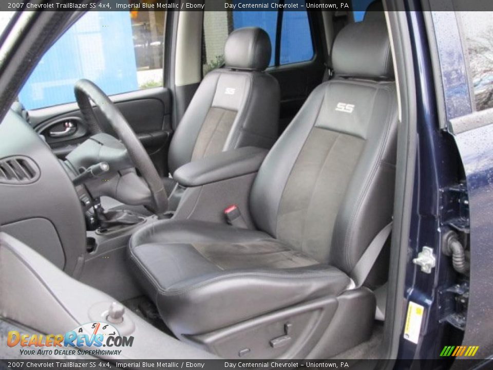 2007 Chevrolet TrailBlazer SS 4x4 Imperial Blue Metallic / Ebony Photo #8