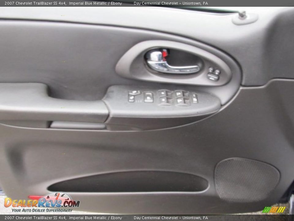 2007 Chevrolet TrailBlazer SS 4x4 Imperial Blue Metallic / Ebony Photo #10