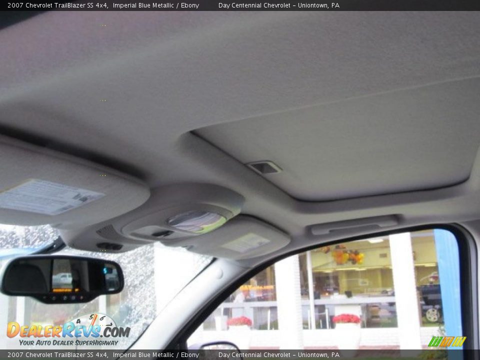 2007 Chevrolet TrailBlazer SS 4x4 Imperial Blue Metallic / Ebony Photo #11