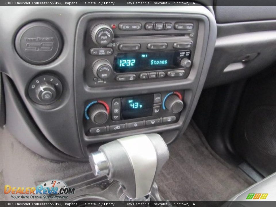2007 Chevrolet TrailBlazer SS 4x4 Imperial Blue Metallic / Ebony Photo #12