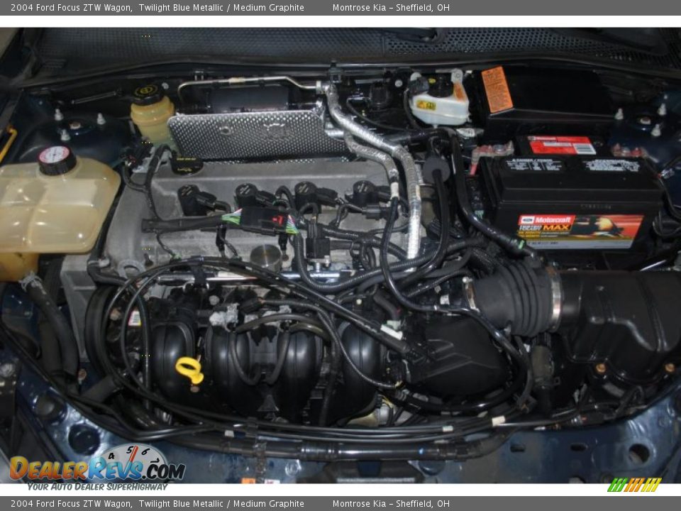 2004 Ford Focus ZTW Wagon Twilight Blue Metallic / Medium Graphite Photo #20