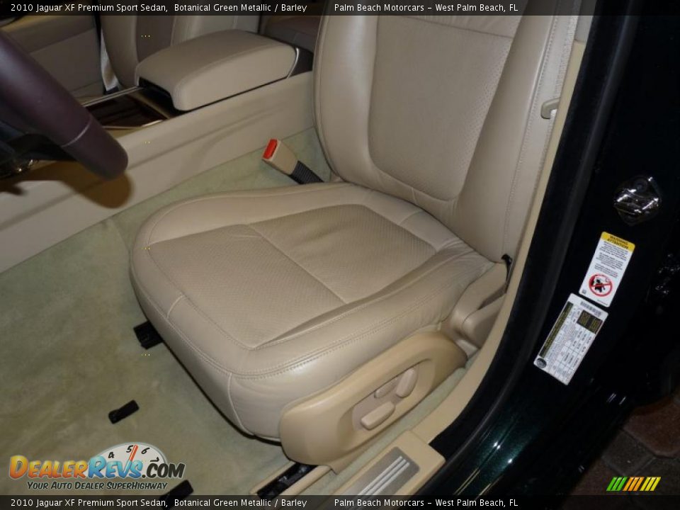 Barley Interior - 2010 Jaguar XF Premium Sport Sedan Photo #21