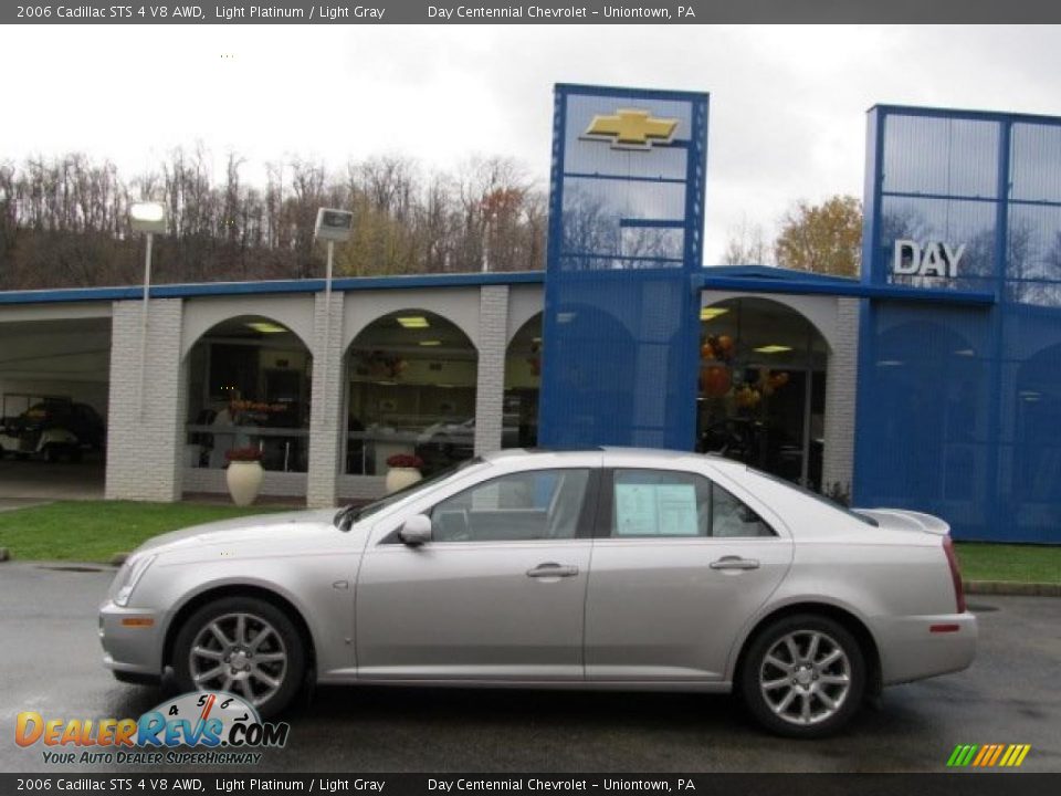 2006 Cadillac STS 4 V8 AWD Light Platinum / Light Gray Photo #2