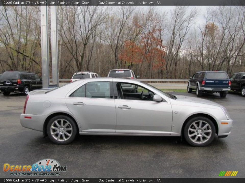 2006 Cadillac STS 4 V8 AWD Light Platinum / Light Gray Photo #11