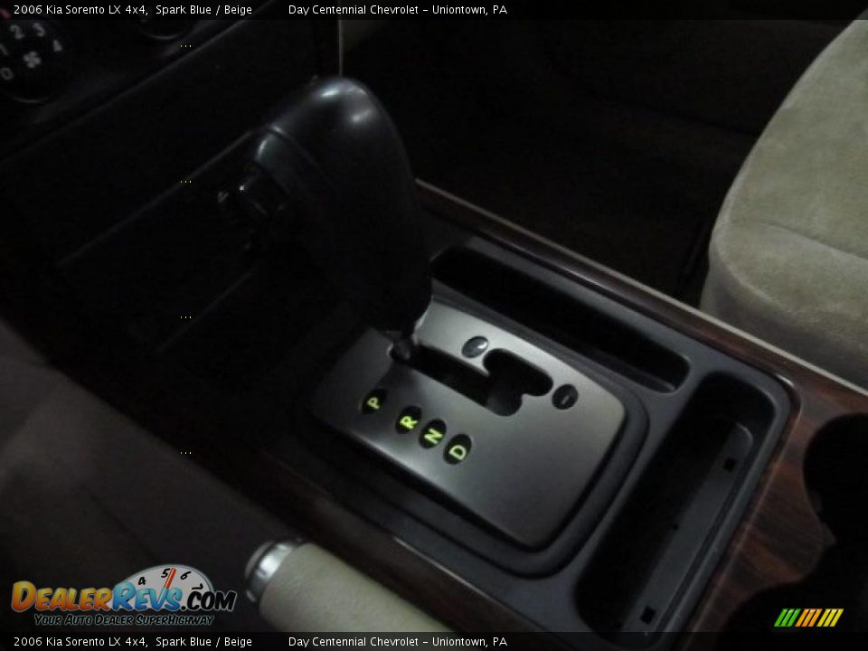 2006 Kia Sorento LX 4x4 Spark Blue / Beige Photo #11