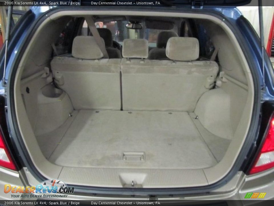2006 Kia Sorento LX 4x4 Spark Blue / Beige Photo #14