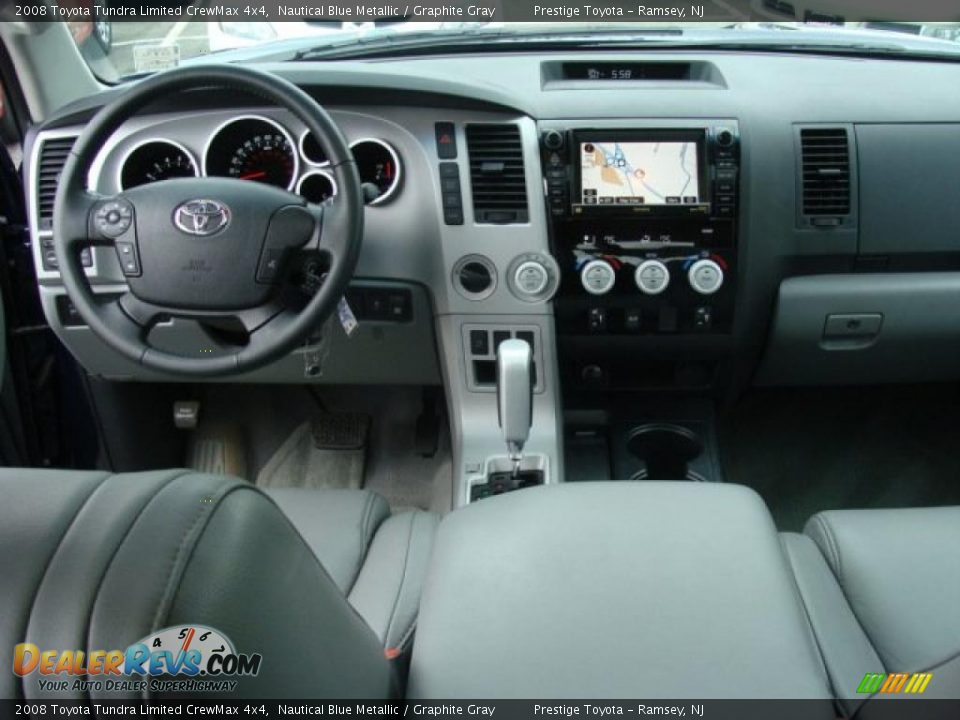 Dashboard of 2008 Toyota Tundra Limited CrewMax 4x4 Photo #9