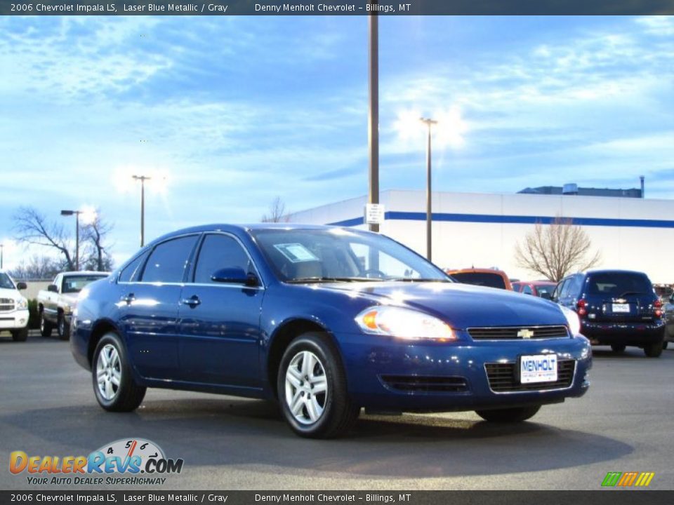 2006 Chevrolet Impala LS Laser Blue Metallic / Gray Photo #2