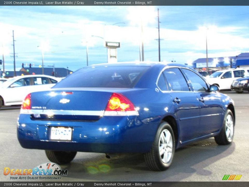 2006 Chevrolet Impala LS Laser Blue Metallic / Gray Photo #3