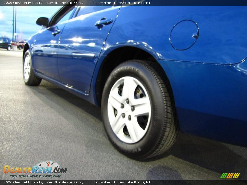 2006 Chevrolet Impala LS Laser Blue Metallic / Gray Photo #12