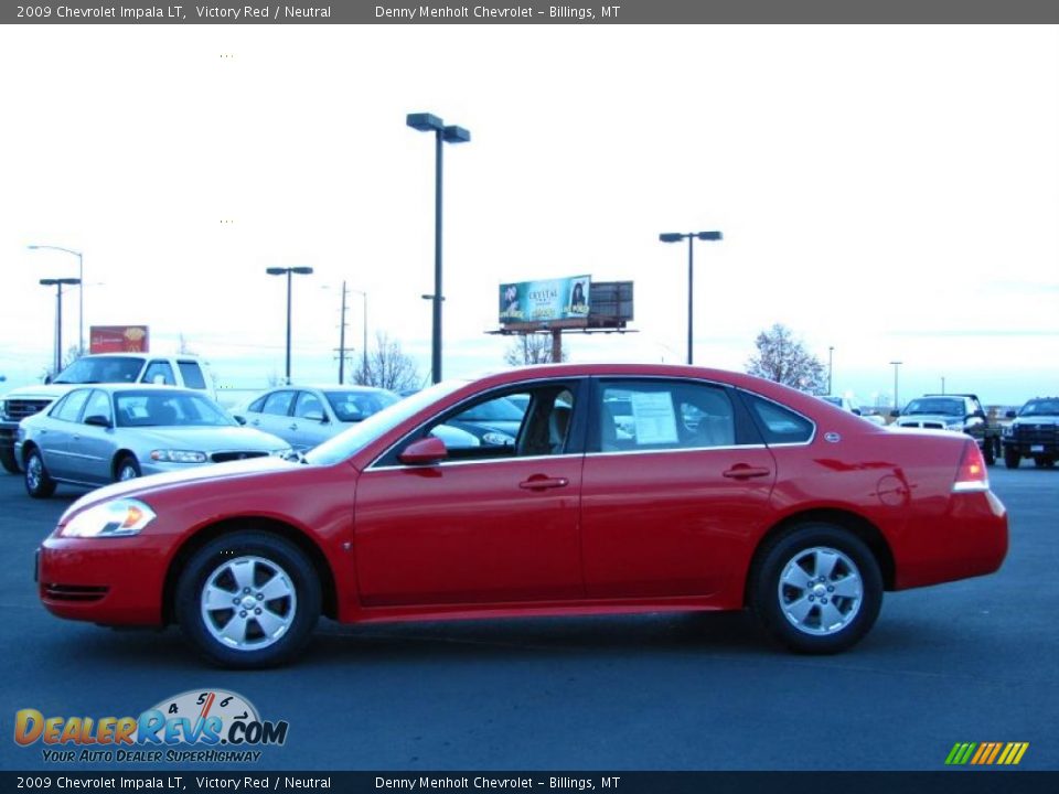 2009 Chevrolet Impala LT Victory Red / Neutral Photo #1