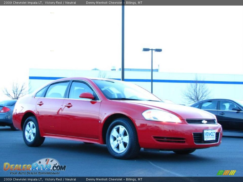 2009 Chevrolet Impala LT Victory Red / Neutral Photo #2