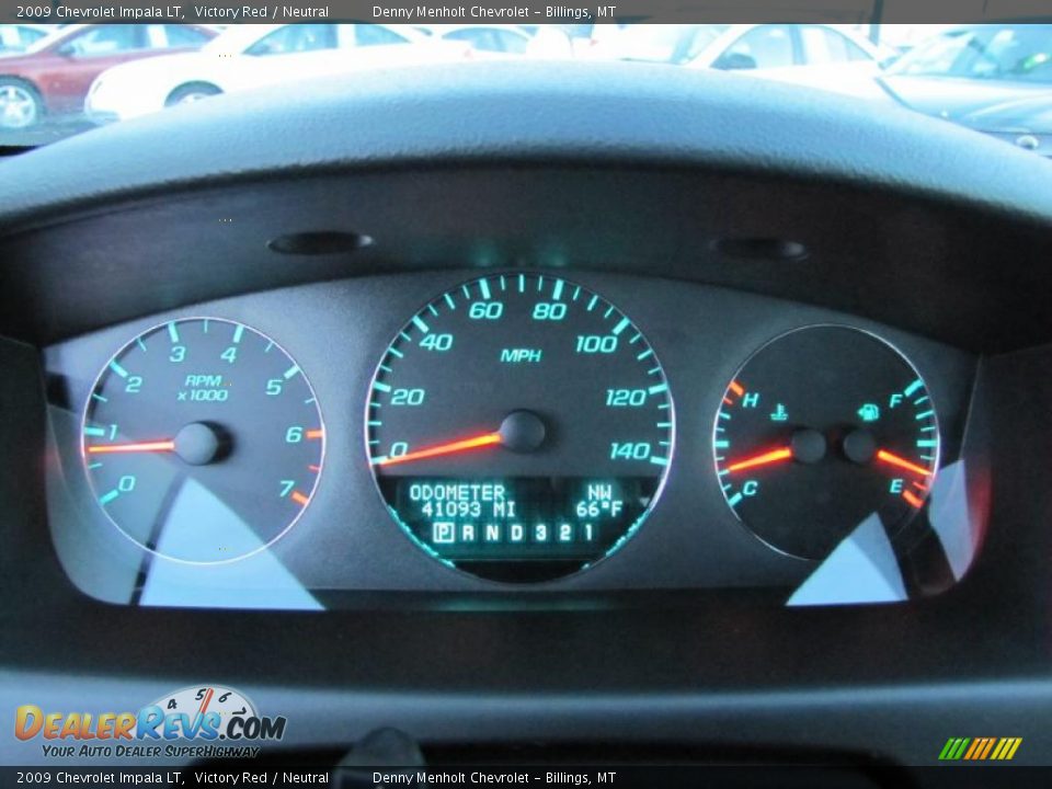 2009 Chevrolet Impala LT Victory Red / Neutral Photo #8