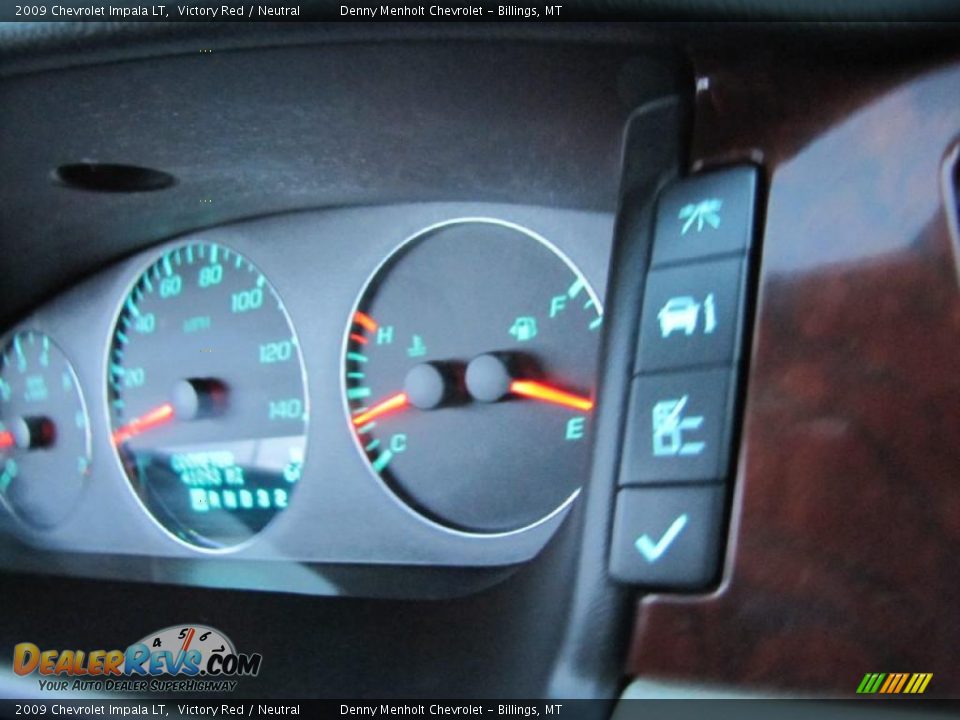 2009 Chevrolet Impala LT Victory Red / Neutral Photo #9