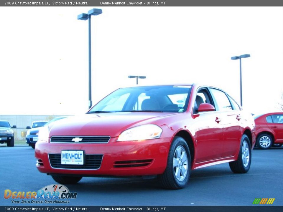 2009 Chevrolet Impala LT Victory Red / Neutral Photo #11