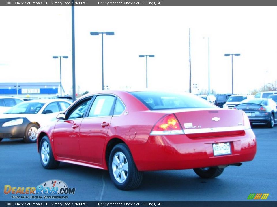 2009 Chevrolet Impala LT Victory Red / Neutral Photo #12