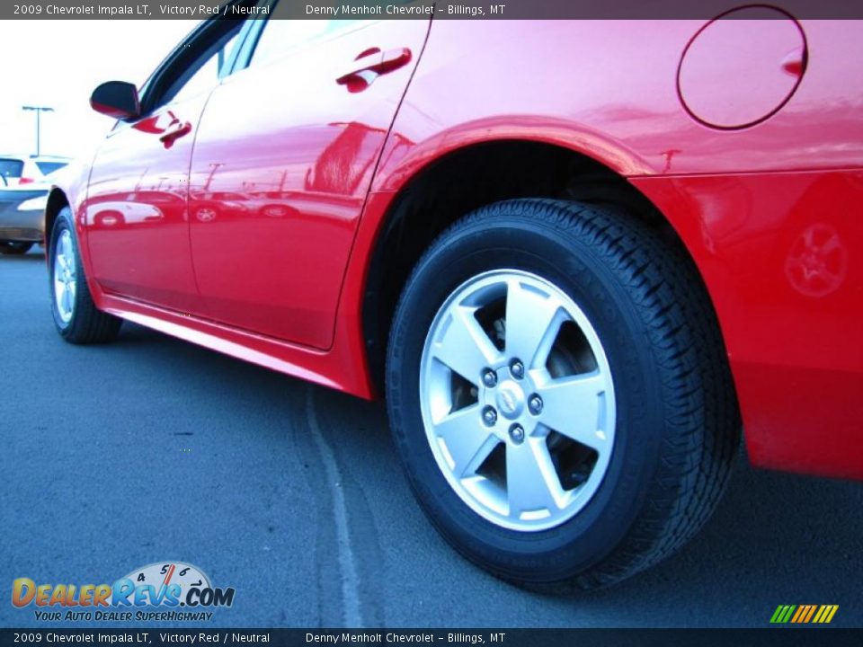 2009 Chevrolet Impala LT Victory Red / Neutral Photo #13